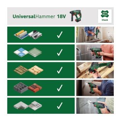 Perforateur UniversalHammer 18V (2x2,5Ah + AL 18V-20)