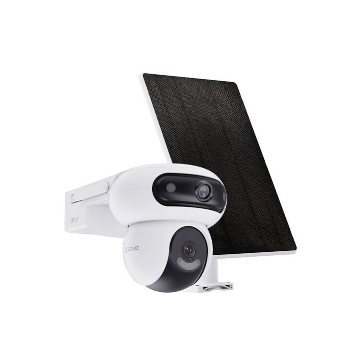 Caméra de surveillance - EZVIZ - HB90 - Panneau solaire 8W - Vision nocturne - Motorisée - Extérieur