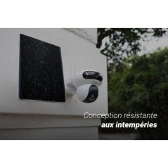 Caméra de surveillance - EZVIZ - HB90 - Panneau solaire 8W - Vision n