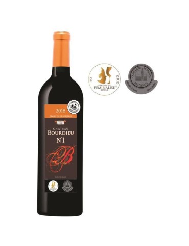 Château Bourdieu N°1 2018 Blaye Côtes de Bordeaux - Vin rouge de Bordeaux