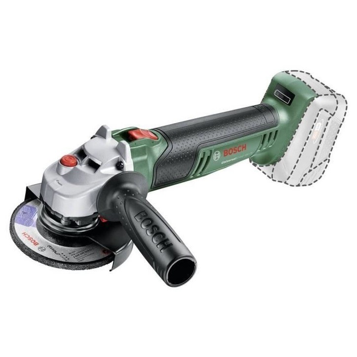 Meuleuse angulaire - BOSCH - UniversalGrind 18V-75 - 115mm - Sans fil - 750W Meuleuse angulaire - BOSCH - UniversalGrind 18V-75 - 115mm - Sans fil - 750W