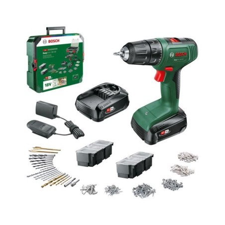 Perceuse visseuse Bosch EasyDrill 18V 40 + 2 batteries 18V 1,5Ah + Sys