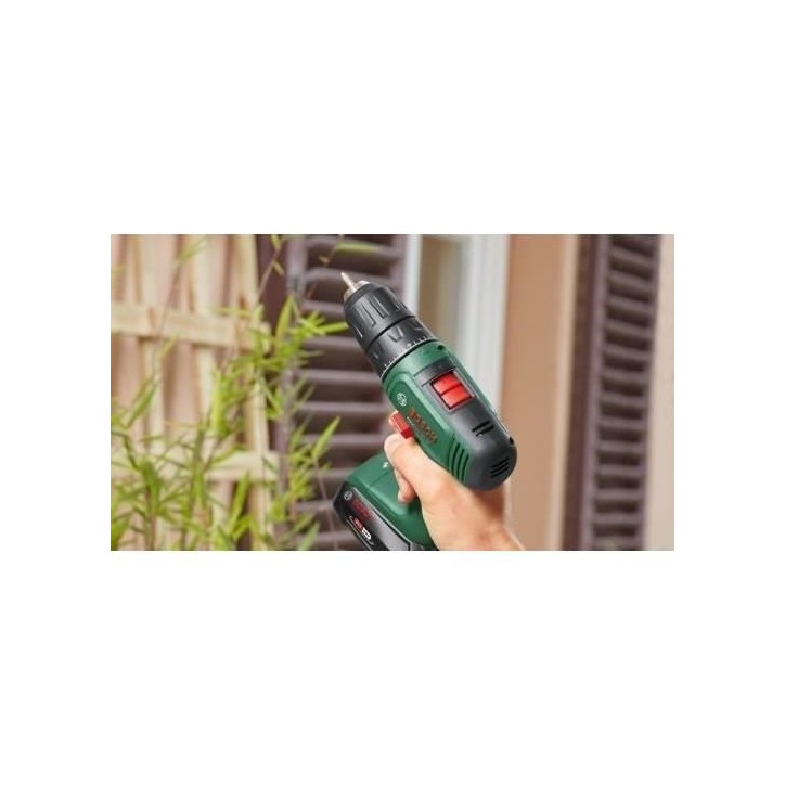 Perceuse visseuse Bosch EasyDrill 18V 40 + 2 batteries 18V 1,5Ah + Systembox avec 241 Accessoires + chargeur AL1810CV 06039D8007 Perceuse visseuse Bosch EasyDrill 18V 40 + 2 batteries 18V 1,5Ah + Systembox avec 241 Accessoires + chargeur AL1810CV 06039D8007