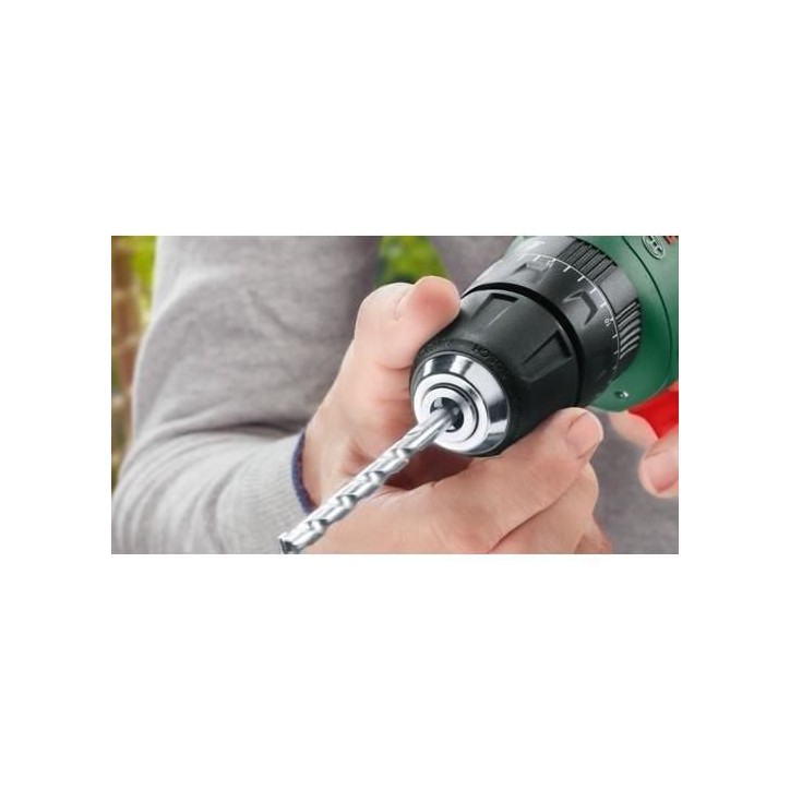 Perceuse visseuse Bosch EasyDrill 18V 40 + 2 batteries 18V 1,5Ah + Systembox avec 241 Accessoires + chargeur AL1810CV 06039D8007 Perceuse visseuse Bosch EasyDrill 18V 40 + 2 batteries 18V 1,5Ah + Systembox avec 241 Accessoires + chargeur AL1810CV 06039D8007