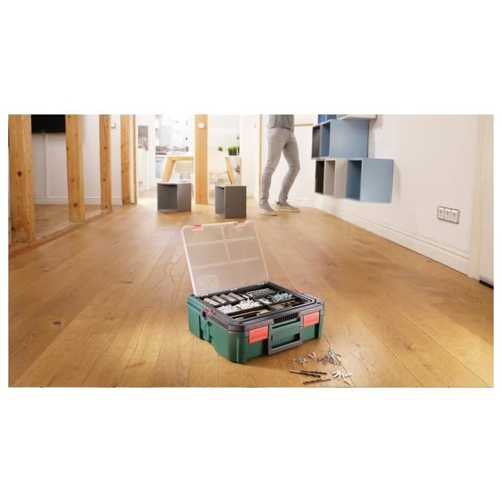 Perceuse-visseuse a percussion sans fil Bosch Home and Garden 06039D810D 18 V 1.5 Ah Li-Ion + 2 batteries, + chargeur, Perceuse-visseuse a percussion sans fil Bosch Home and Garden 06039D810D 18 V 1.5 Ah Li-Ion + 2 batteries, + chargeur,