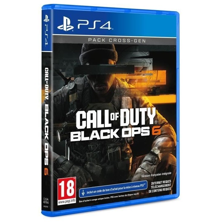 Call of Duty Black Ops 6 - Jeu PS4 Call of Duty Black Ops 6 - Jeu PS4