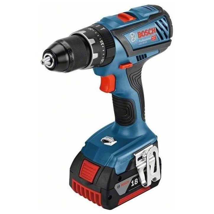 Perceuse visseuse a percussion Bosch Professional GSB 18V-28(28/63/- Nm),2 batteries 4,0Ah, chargeur GAL 18V40, L-BOXX - 06019H4 Perceuse visseuse a percussion Bosch Professional GSB 18V-28(28/63/- Nm),2 batteries 4,0Ah, chargeur GAL 18V40, L-BOXX - 06019H4