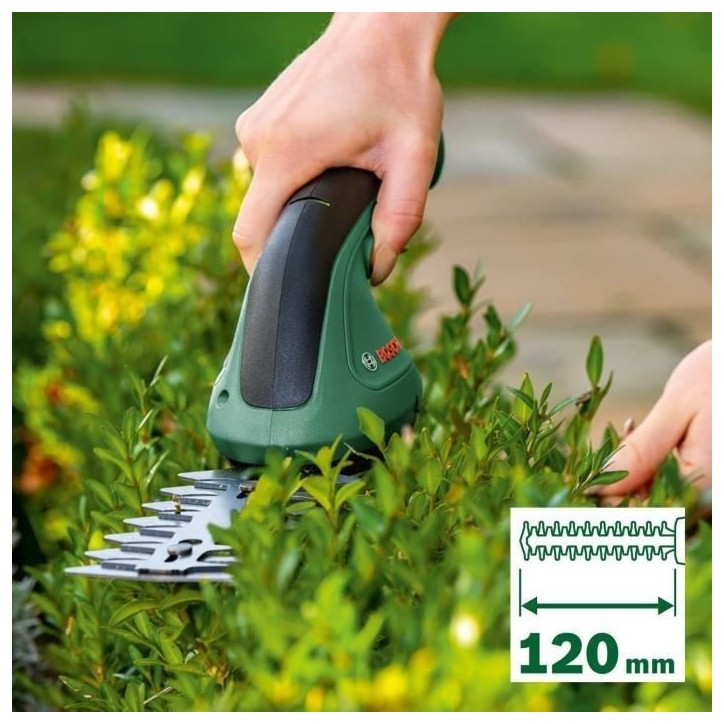 Cisailles Bosch - EasyShear 3,6V - (lame 120 mm, lame 100 mm)