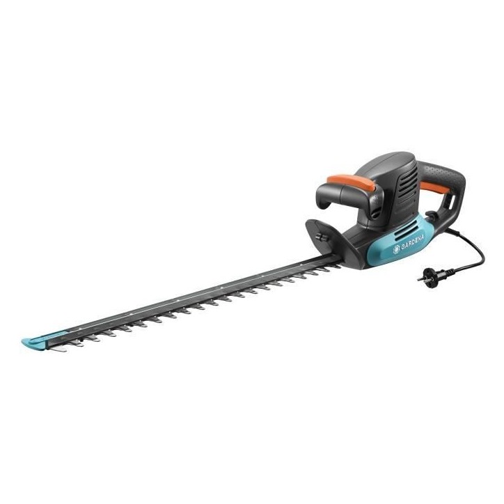 Taille-haies électrique GARDENA - EasyCut 500/55 - 500W - 55 cm - Poignée ErgoLine - Butée de protection