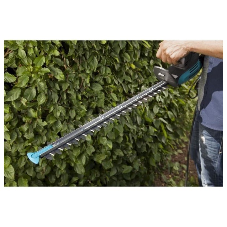 Taille-haies électrique GARDENA - EasyCut 500/55 - 500W - 55 cm - Poignée ErgoLine - Butée de protection