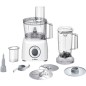 Robot multifonctions BOSCH MultiTalent3 - Blanc - 800 W - 2 vitesses et pulse - Bol mélangeur 2,3 L - Bol mixeur 1 L - 2 disque Robot multifonctions BOSCH MultiTalent3 - Blanc - 800 W - 2 vitesses et pulse - Bol mélangeur 2,3 L - Bol mixeur 1 L - 2 disque