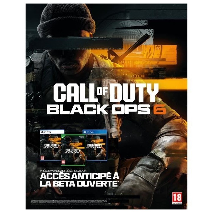 Call of Duty Black Ops 6 - Jeu PS5