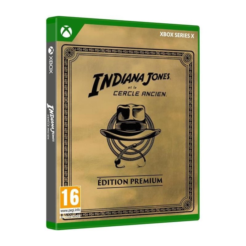 Indiana Jones et le Cercle Ancien - Jeu Xbox Series X - Edition Premiu Indiana Jones et le Cercle Ancien - Jeu Xbox Series X - Edition Premiu