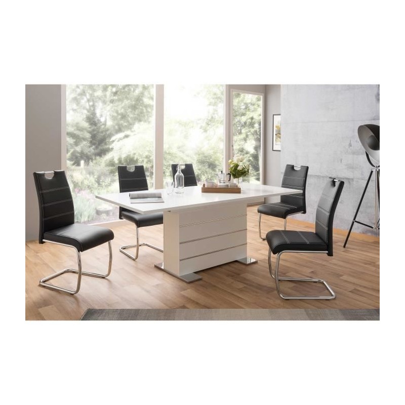 Table extensible 6-8 personnes - Rectangulaire - Panneaux de particule Table extensible 6-8 personnes - Rectangulaire - Panneaux de particule