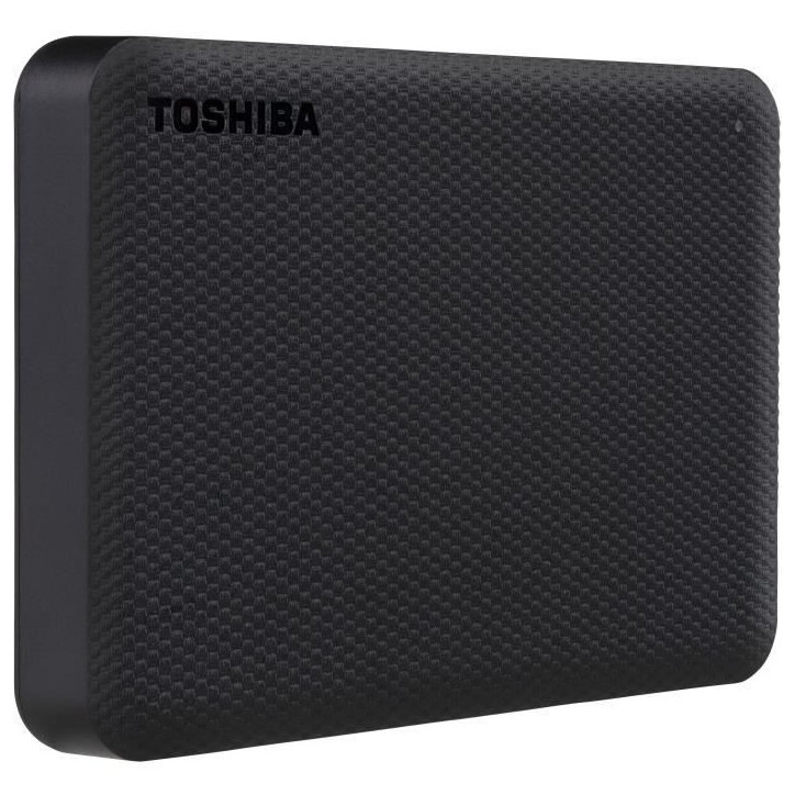 Disque dur externe - TOSHIBA - CANVIO ADVANCE - 4 To - Noir - USB 3.2 Gen 1 Disque dur externe - TOSHIBA - CANVIO ADVANCE - 4 To - Noir - USB 3.2 Gen 1