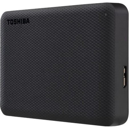 Disque dur externe - TOSHIBA - CANVIO ADVANCE - 4 To - Noir - USB 3.2 Gen 1