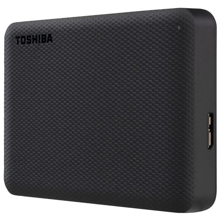 Disque dur externe - TOSHIBA - CANVIO ADVANCE - 4 To - Noir - USB 3.2 Gen 1 Disque dur externe - TOSHIBA - CANVIO ADVANCE - 4 To - Noir - USB 3.2 Gen 1