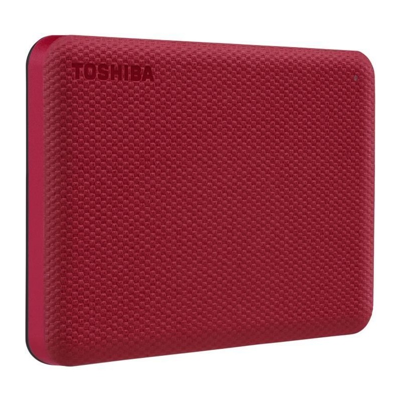 Disque dur externe - TOSHIBA - Canvio Advance - 1 To - Rouge Disque dur externe - TOSHIBA - Canvio Advance - 1 To - Rouge