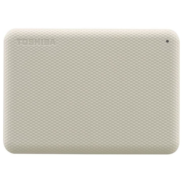 Disque dur externe - TOSHIBA - CANVIO ADVANCE - 2 To - Blanc - Logiciels de sécurité et sauvegarde inclus Disque dur externe - TOSHIBA - CANVIO ADVANCE - 2 To - Blanc - Logiciels de sécurité et sauvegarde inclus
