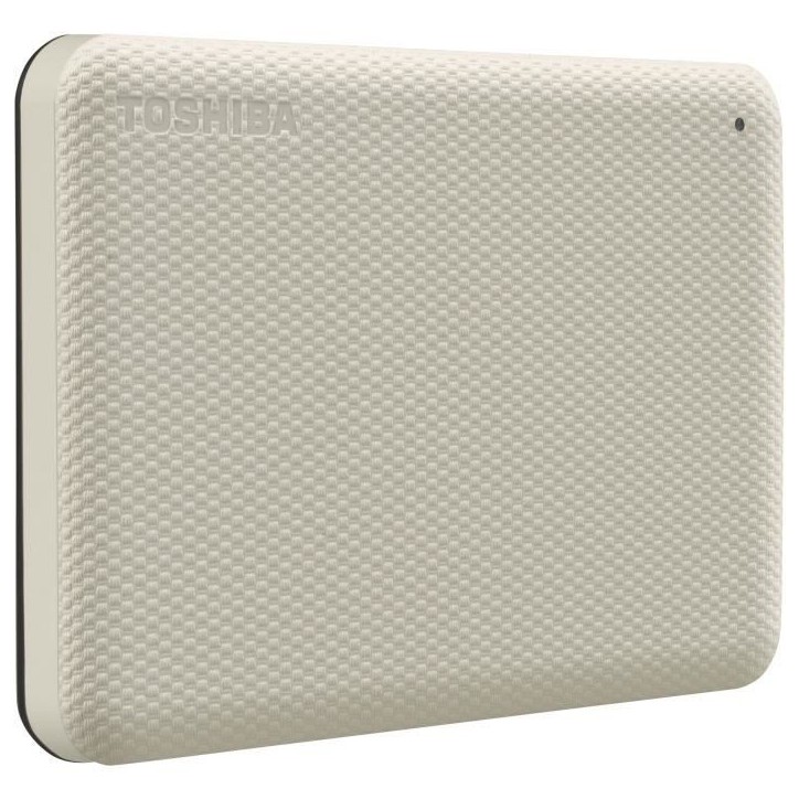 Disque dur externe - TOSHIBA - CANVIO ADVANCE - 2 To - Blanc - Logiciels de sécurité et sauvegarde inclus Disque dur externe - TOSHIBA - CANVIO ADVANCE - 2 To - Blanc - Logiciels de sécurité et sauvegarde inclus