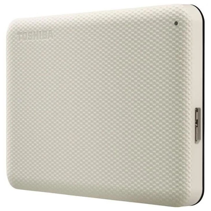 TOSHIBA Canvio Advance 4To 2.5p White Canvio Advance 4To 2.5p External Hard Drive USB 3.2 Gen1 White TOSHIBA Canvio Advance 4To 2.5p White Canvio Advance 4To 2.5p External Hard Drive USB 3.2 Gen1 White