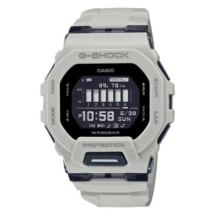 Montre - CASIO - G-Shock Sport - GBD-200UU-9ER - Blanc cassé Montre - CASIO - G-Shock Sport - GBD-200UU-9ER - Blanc cassé