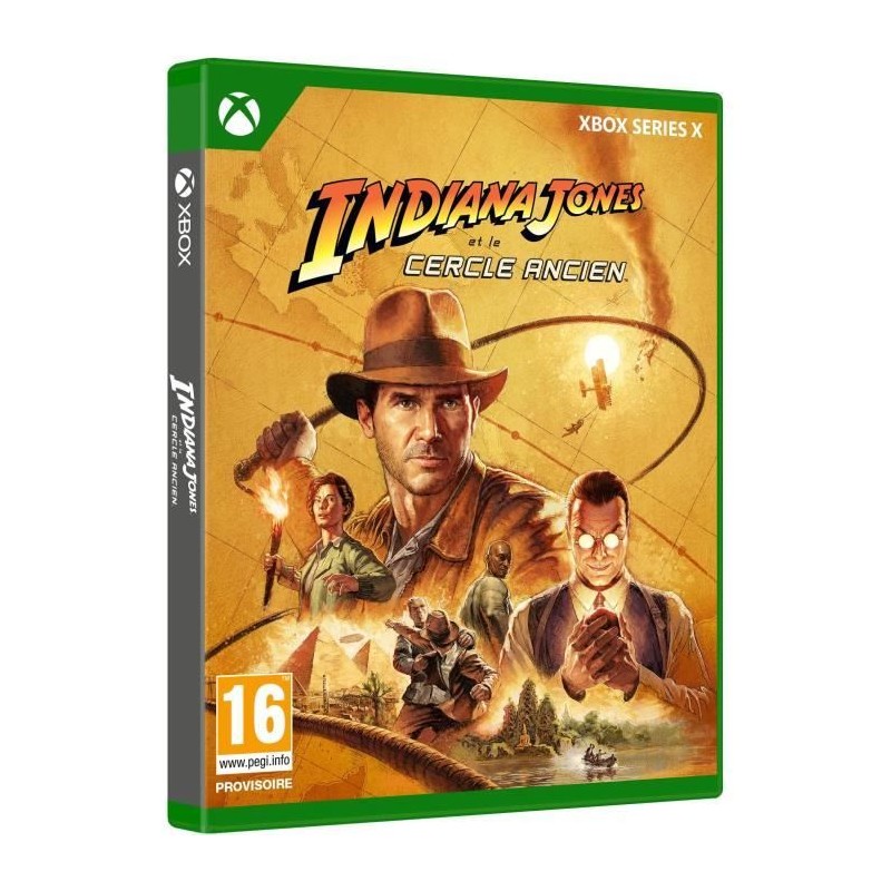 Indiana Jones et le Cercle Ancien - Jeu Xbox Series X Indiana Jones et le Cercle Ancien - Jeu Xbox Series X