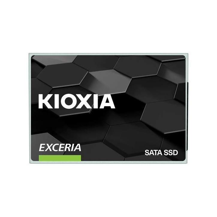 SSD - KIOXIA - EXCERIA - 960 Go, 2.5, 555 Mo/s lecture, 540 Mo/s écriture, 6 Gbit/s, pour ordinateur portable SSD - KIOXIA - EXCERIA - 960 Go, 2.5, 555 Mo/s lecture, 540 Mo/s écriture, 6 Gbit/s, pour ordinateur portable