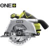 RYOBI - Scie circulaire 18V ONE+ - diam. 165 mm x 16 mm - 4 700 tr/min