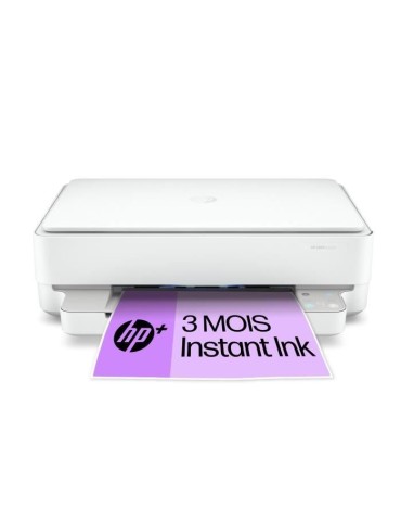 Imprimante tout-en-un HP Envy 6022e Jet d'encre couleur - Copie Scan - Idéal pour la famille - 3 mois d'Instant ink inclus avec