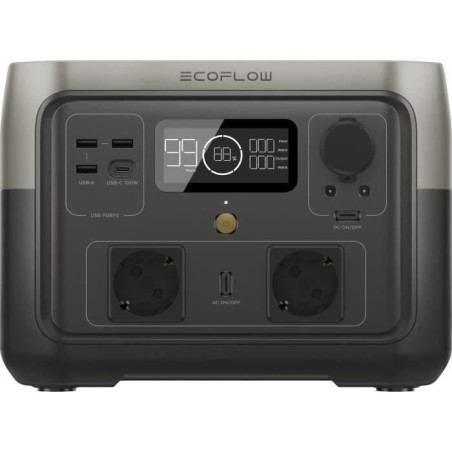 générateur electrique portable RIVER 2 MAX, 512 Wh , 2 sortie CA - 5