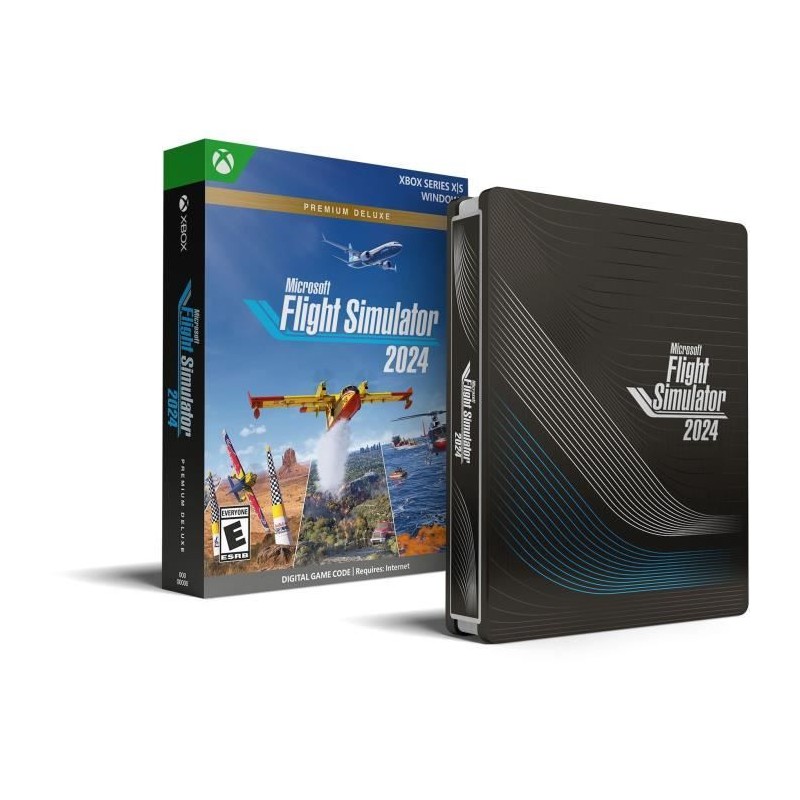 Microsoft Xbox Flight Simulator 2024 - Jeu Xbox Series X - Premium Del Microsoft Xbox Flight Simulator 2024 - Jeu Xbox Series X - Premium Del