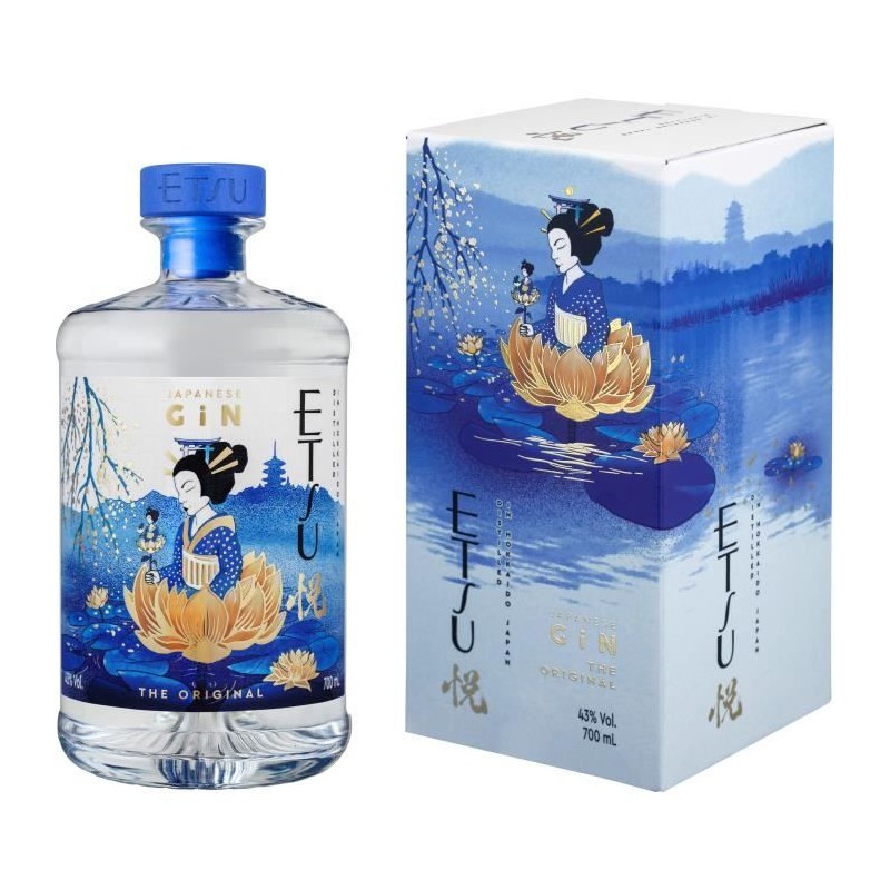 Etsu The Original - Gin - Japon - 70cl - 43% Etsu The Original - Gin - Japon - 70cl - 43%