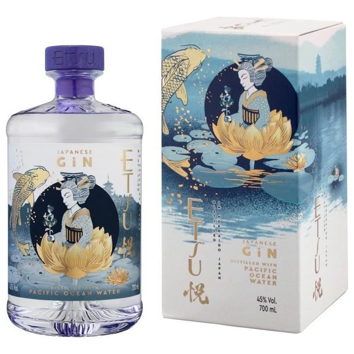 Etsu Pacific Ocean Water - Gin - Japon - 70cl - 45%
