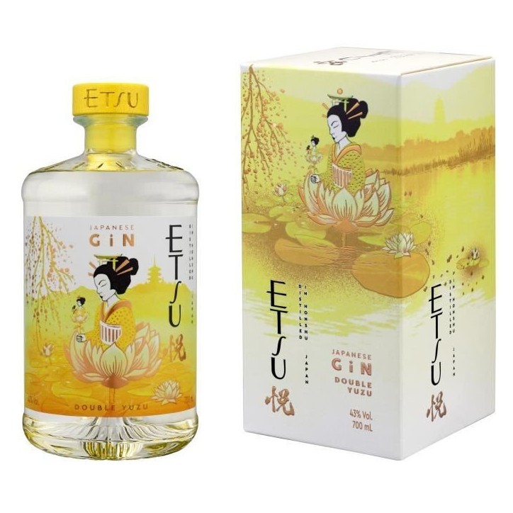 Etsu - Double Yuzu - Gin - Japon - 70cl - 43%