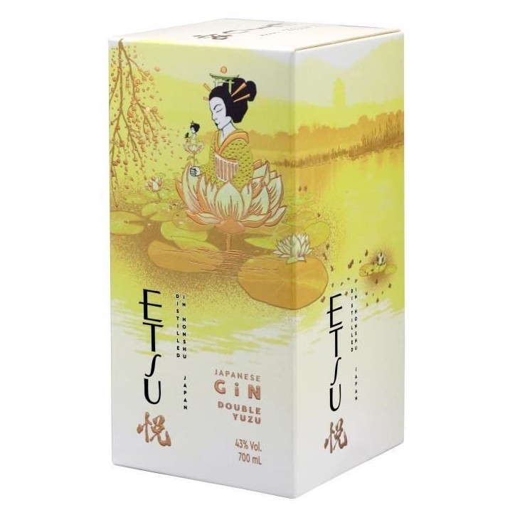 Etsu - Double Yuzu - Gin - Japon - 70cl - 43%