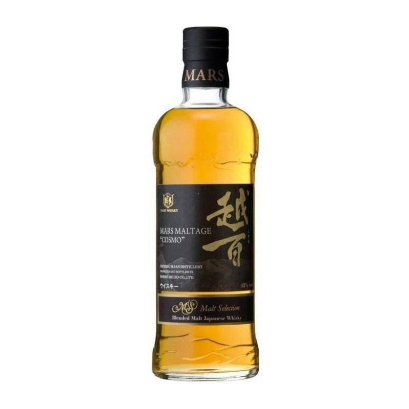Mars Cosmo - Blended Malt Whisky - 43.0% Vol. - 70 cl avec étui Mars Cosmo - Blended Malt Whisky - 43.0% Vol. - 70 cl avec étui
