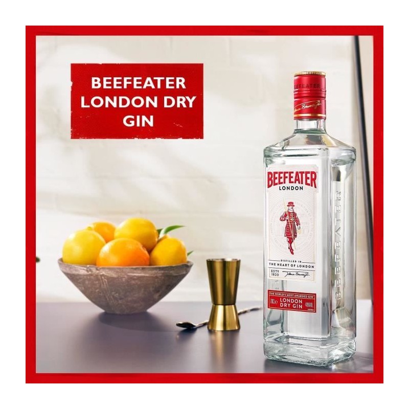 Beefeater - London Dry Gin - 40,0% Vol. - 70cl Beefeater - London Dry Gin - 40,0% Vol. - 70cl