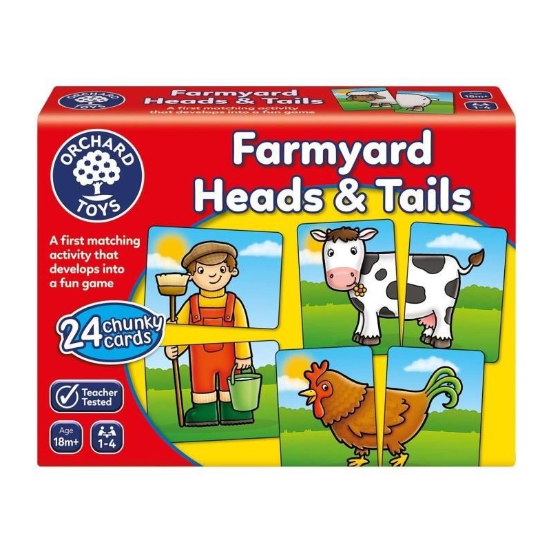 Jeu de paires La basse-cour ORCHARD - Pour enfant de 18 mois et plus - Jeu de paires La basse-cour ORCHARD - Pour enfant de 18 mois et plus -