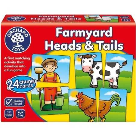 Jeu de paires La basse-cour ORCHARD - Pour enfant de 18 mois et plus -