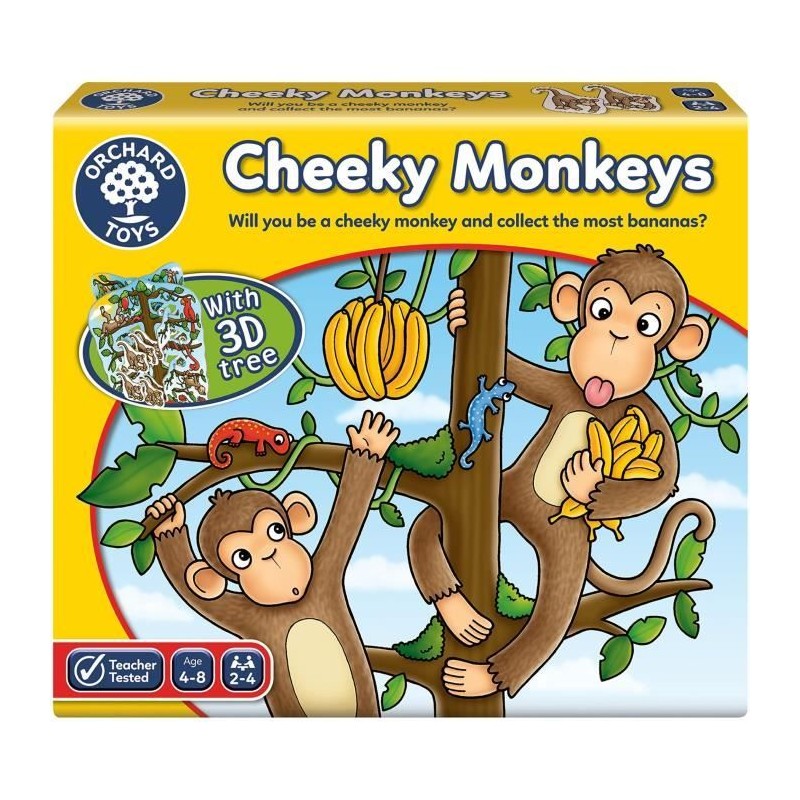 Orchard Toys Cheeky Monkeys a Luck Game Orchard Toys Cheeky Monkeys a Luck Game