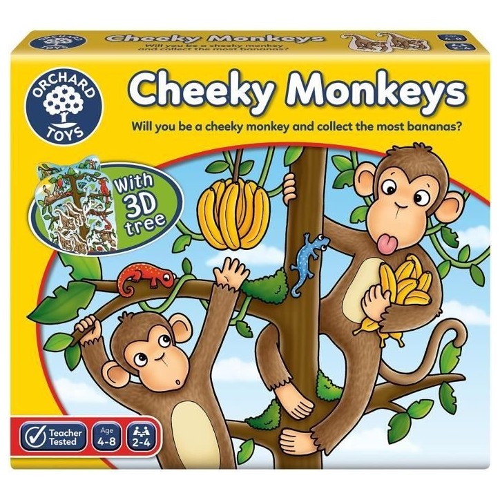 Orchard Toys Cheeky Monkeys a Luck Game Orchard Toys Cheeky Monkeys a Luck Game