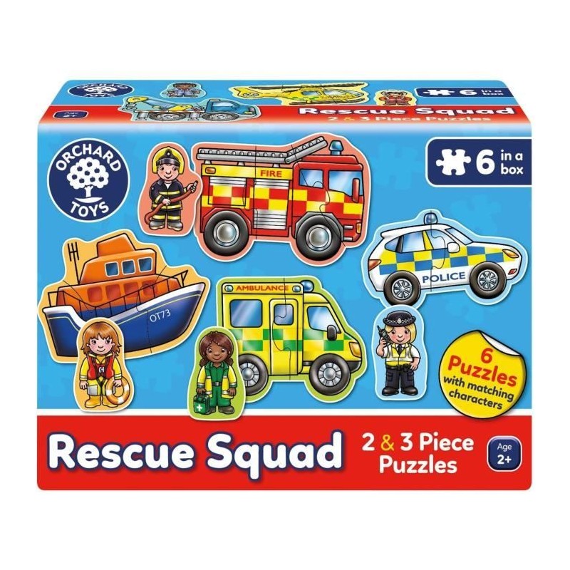 Equipe de secours - Puzzle - ORCHARD Equipe de secours - Puzzle - ORCHARD