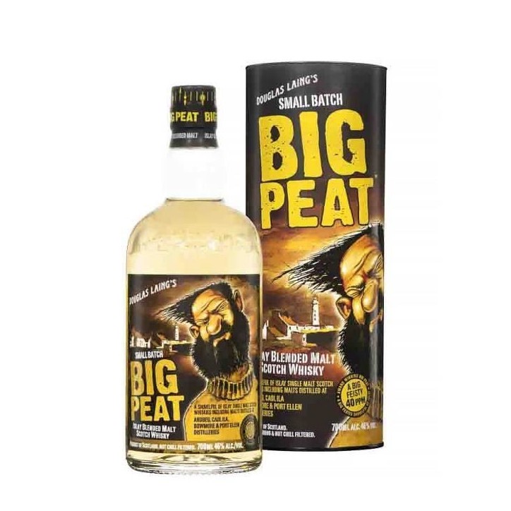 BIG PEAT - Blended Malt Whisky - Ecosse/Islay - 46% Alcool - 70 cl avec etui