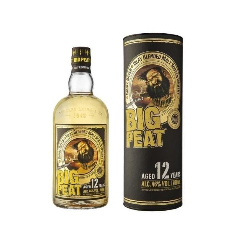 Big Peat - 12 ans - Islay Blended Malt Scotch Whisky - 46,0% Vol. - 70 Big Peat - 12 ans - Islay Blended Malt Scotch Whisky - 46,0% Vol. - 70