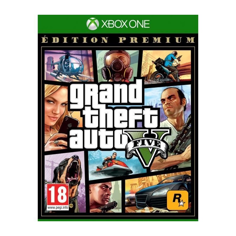 GTA V : EDITION PREMIUM Jeu Xbox One GTA V : EDITION PREMIUM Jeu Xbox One