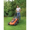 Tondeuse sans fil + 2 batterie 2Ah + chargeur - BLACK&DECKER - CLMA482