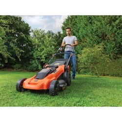 Tondeuse sans fil + 2 batterie 2Ah + chargeur - BLACK&DECKER - CLMA482