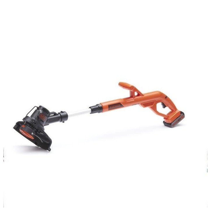 Coupe-bordure électrique BLACK+DECKER - ST1823 - 18V - 25 cm - Avec batterie 18 V - tete pivotante Coupe-bordure électrique BLACK+DECKER - ST1823 - 18V - 25 cm - Avec batterie 18 V - tete pivotante