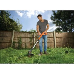 Coupe-bordure électrique BLACK+DECKER - ST1823 - 18V - 25 cm - Avec b